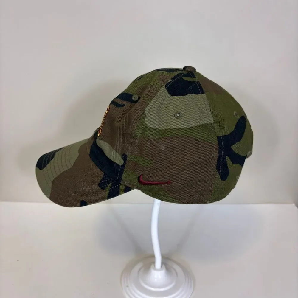 Nike Minnesota‎ Golden Gophers Green Camo Baseball Hat - Picture 3 of 6